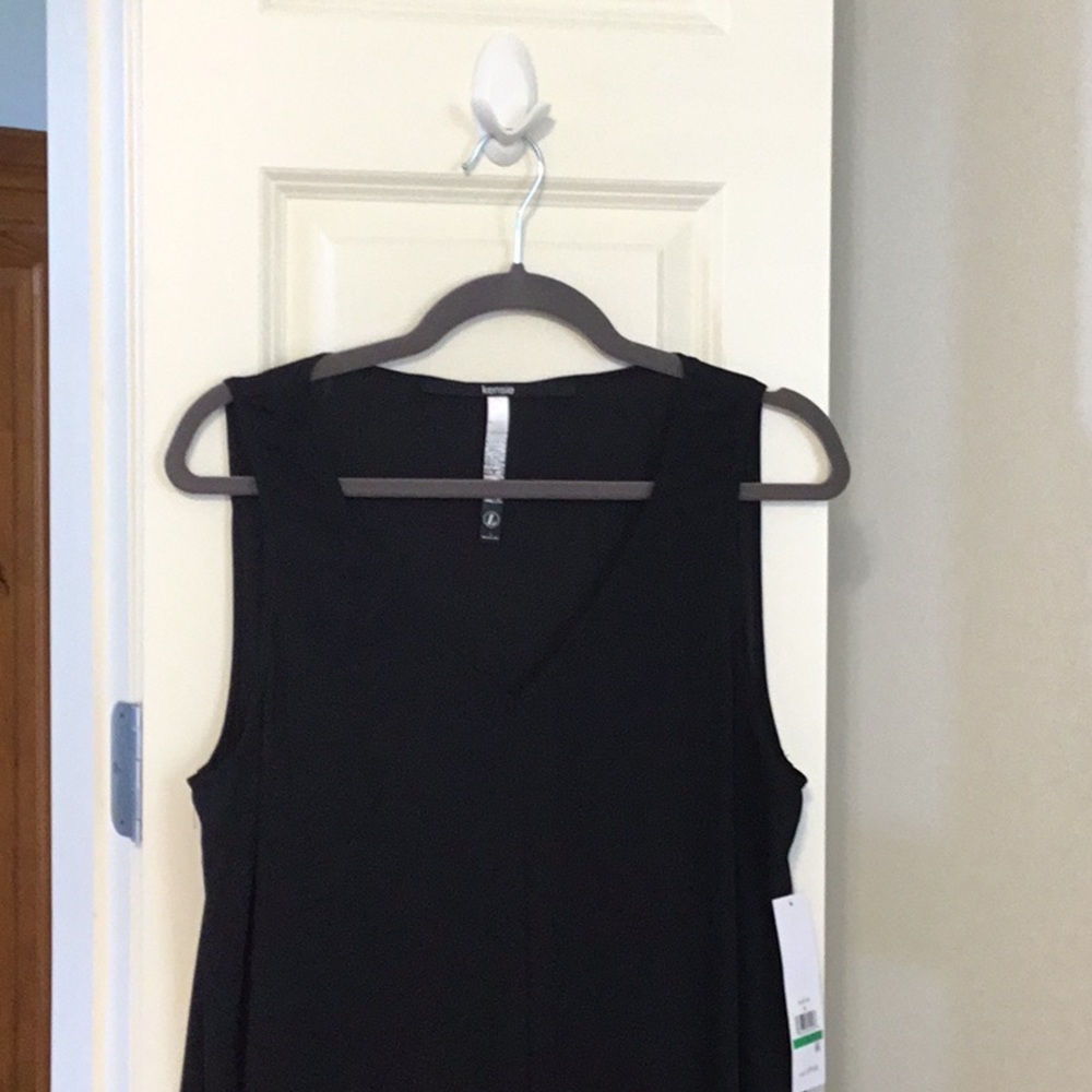 Kensie black flowy dress, Large